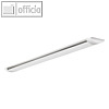 LED-Deckenleuchte, 50W, 1200 x 75 x 30 mm, Seilabh?ngung, Alu/Kunststoff, silber