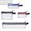 Rei?verschluss-Beutel - 4er Mini-Set, PVC faserverst?rkt, Zipper farbig, 10 Sets