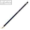 Bleistift GOLDFABER, sechseckig, Härtegrad: 3B, Minenstärke: ca. 2 mm, blau/gold