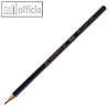 Bleistift GOLDFABER, sechseckig, H?rtegrad: 4B, Minenst?rke: ca. 2 mm, blau/gold