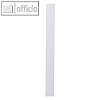 officio Wandleiste f?r Magnete, 100 x 5 cm, Metall selbstklebend, wei?, 691-10