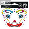 Herma Motivsticker Fuer Gesichter Clown Lotta Clown Lotta