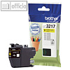 Brother Tinte f?r brother MFC-J5330DW, ca. 550 Seiten, gelb, LC-3217Y