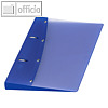 Ringbuch "Diamond", DIN A5, PP, 2 D-Ringe ? 20 mm, blau, 12 St?ck, 1151450