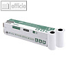 Thermorollen f?r Kassensysteme, 57 x 46 x 12 mm/24 m, wei?, 5 Rollen, 40905DE