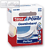 Tesa Gewebeband "extra Power PERFECT", 38 mm x 2.75 m, wei?, 56343-00035-03