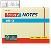 Haftnotizen Office-Notes, 100 x 75 mm, gelb, 100 Blatt, 12 Blöcke