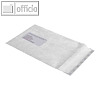 Versandtasche C5, 162 x 229 mm, mit Fenster, haftklebend, rei?fest, wei?, 100 St
