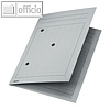 Umlaufmappe DIN A4, 320 g/m?, mit 3 Schaul?chern, grau, 50 St?ck, 3998-00-85