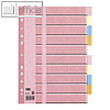 Oxford Blankoregister, DIN A4, 2x 5 Blatt farbig, 400011409