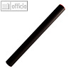 Versandrolle - 310 x 60 mm, wetterfest beschichtete Hartpappe, schwarz, 10 St.