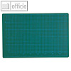 Schneideunterlage Twin-Cutting-Mat, DIN A1, 90 x 60 cm, 5-lagig, gr?n/schwarz