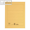 Elba Aktenmappe DIN A4, bis zu 150 Blatt, gelb, 100091160