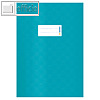 Herma Heftschoner DIN A4, PP, t?rkis gedeckt, 50 St?ck, 7456