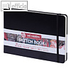 Royal Talens Art Creation Skizzenbuch, 210 x 148 mm, 80 Blatt, schwarz, 9314005M
