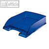 Leitz Briefkorb blau/transparent