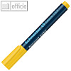 Schneider Permanent-Marker Maxx 133, Keilspitze 1-4 mm, gelb, 10 St?ck, SN113305
