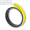 Franken Magnetband, (B)10 mm x (L)1 m, gelb, M802 04