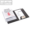 Angebotsmappe mit DIN A4-Tasche, abheftbar, PP, transparent, 30 Blatt, 25 St?ck