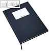 officio Hardcover Kladde, DIN A4, kariert, 80 g/m², 96 Blatt, schwarz, 2314