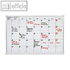 Franken Wochenkalender, 25 Mitarbeiter, 7-Tage-Woche, 90 x 60 cm, JK715