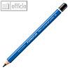 Bleistift Mars Lumograph jumbo, Härtegrad: HB, Minenstärke: 5.3 mm, blau