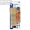 STAEDTLER Buntstift Mars Lumograph pastel, Mine: 3.6 mm, 6er Blister, 100P-SBK6