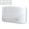 Falthandtuch-Spender, B315 x H210 mm, Papierbreite bis 250 mm, Kunststoff, wei?