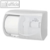 Fripa Toilettenpapier-Spender f?r 2 Rollen, Kunststoff, wei?, 2314011