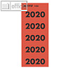 Leitz Ordner Inhaltsschild Jahreszahl 2020 2020
