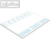 Papier-Schreibunterlage "Office", 480 x 330 mm, 3-Jahreskalendarium, 30 Blatt
