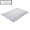 Papier-Schreibunterlage "Office", 600 x 420 mm, 3-Jahreskalendarium, 30 Blatt