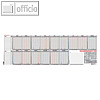 G?ss Urlaubs?bersicht f?r 25 Mitarbeiter, 15 Monate, 97.4 x 35 cm, 12-55