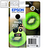 Epson Tintenpatrone Nr. 202XL, ca. 550 Seiten, 13 ml, schwarz, C13T02G14010