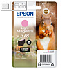 Epson Tintenpatrone Nr. 378, ca. 360 Seiten, 4 ml, magenta hell, C13T37864010
