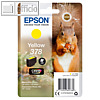Epson Tintenpatrone Nr. 378, ca. 360 Seiten, 4 ml, gelb, C13T37844010