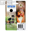 Epson Tintenpatrone Nr. 378XL, ca. 500 Seiten, 11 ml, schwarz, C13T37914010