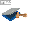 Pelikan Stempelkissen Gr. 3, 5 x 7 cm, Kunststoff-Geh?use, blau, 337741