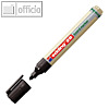 Boardmarker aus recyceltem Material, Rundspitze: 1.5-3 mm, nachf?llbar, schwarz