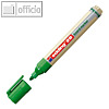 Boardmarker aus recyceltem Material, Rundspitze: 1.5-3 mm, nachf?llbar, gr?n