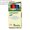 Boardmarker, Rundspitze 1.5-3mm, nachf?llb., recyceltem Material, sortiert, 4St.