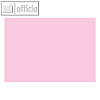 officio Karteikarten DIN A6, blanko, rosa, 100 Stück