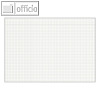 officio Karteikarten DIN A8, kariert, wei?, 100 St?ck, 114880