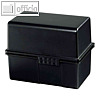 HAN Karteibox DIN A5, bis 450 Karten, schwarz, 975-13