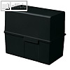 HAN Karteibox DIN A6, bis 400 Karten, schwarz, 976-13