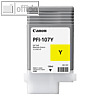 Canon Tintenpatrone PFI-107Y, gelb, 130 ml, 6708B001