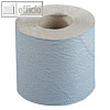 Toilettenpapier, 1-lagig, (H)12 x (B)10 x (Ø)11.5 cm, Krepp, natur, 48 Rollen