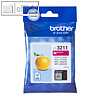 Brother Tintenpatrone LC3211M f?r DCP-J722DW, ca. 200 Seiten, magenta, LC3211M