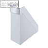Helit Büro-Stehsammler "linear" extra-breit 102 mm, lichtgrau, H63615.82