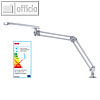 LED-Tischleuchte 4 Stars mit Klemme, 6W, 5.000K, (H)60 cm, Alu/Metall/ABS silber